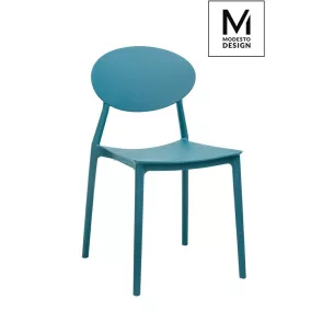  Modesto Design Flex Tengerkék Polipropilén Egymásba Rakható Szék
