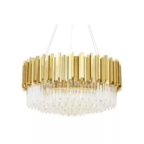 King Home Imperial Gold 80 Kristály Függőlámpa Arany