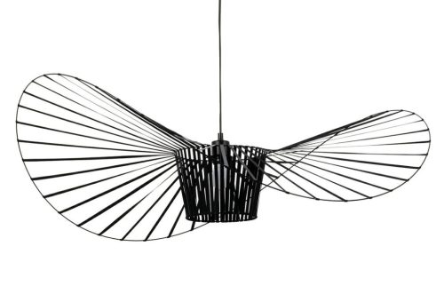 King Home Capello 140 Függőlámpa Műanyag Fekete Kalap Design