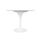   King Home Tulip Marble Kerek Étkezőasztal Carrara Márvány Fehér
