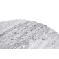   King Home Tulip Marble Kerek Étkezőasztal Carrara Márvány Fehér