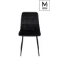 Modesto Design Carlo Bársony Étkezőszék Fekete Steppelt