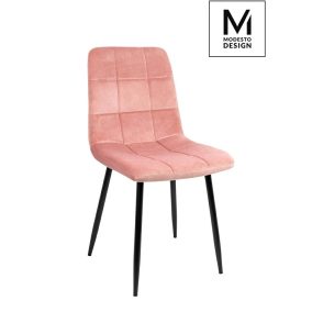 Modesto Carlo Bársony Szék Púderrózsaszín Steppelt