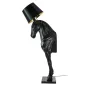 King Home Horse Stand M Ló Állólámpa Üvegszálas Fekete