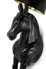 King Home Horse Stand M Ló Állólámpa Üvegszálas Fekete