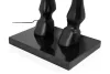 King Home Horse Stand M Ló Állólámpa Üvegszálas Fekete