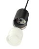 King Home Flusso Wall 6 LED Fali Lámpa Fekete