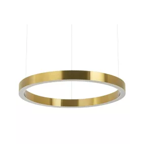 King Home Ring 60 LED Függőlámpa Arany Rozsdamentes Acél