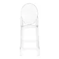 King Home Victoria Átlátszó Polikarbonát Bárszék 65 cm