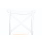 King Home Country Rattan Bárszék Fehér