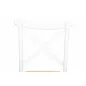 King Home Country Rattan Bárszék Fehér