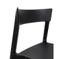 King Home Jasper Polipropilén Szék Fekete Modern