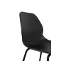 King Home Aria Polipropilén Szék Fekete Modern