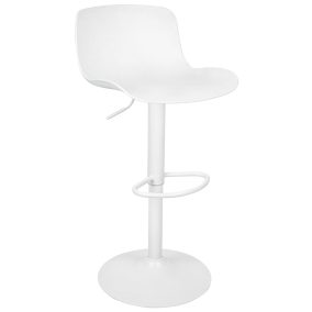 King Home STOR Állítható Magasságú Bárszék Fehér