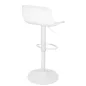 King Home STOR Állítható Magasságú Bárszék Fehér
