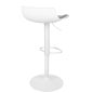 King Home Snap Bar Állítható Magasságú Bárszék Fehér