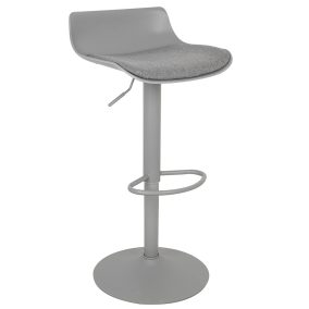   King Home Snap Bar Állítható Magasságú Bárszék Szürke