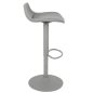   King Home Snap Bar Állítható Magasságú Bárszék Szürke