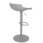   King Home Snap Bar Állítható Magasságú Bárszék Szürke