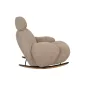 King Home Plush Teddy Hintaszék Sötét Bézs