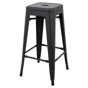 King Home Tower 76 Fém Bárszék Fekete