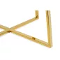   King Home Carat Kerek Étkezőasztal Márvány MDF Arany Luxus