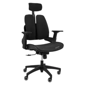 King Home Ventiler Ergonomikus Irodai Szék Fekete Hálós