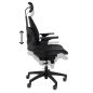 King Home Ventiler Ergonomikus Irodai Szék Fekete Hálós