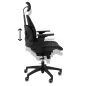 King Home Ventiler Ergonomikus Irodai Szék Fekete Hálós