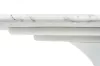 King Home Tulip Ellipse Marble Carrara Étkezőasztal Ovális Márvány Fehér