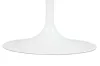 King Home Tulip Ellipse Marble Carrara Étkezőasztal Ovális Márvány Fehér