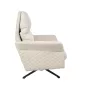   King Home RELAX Forgó Fotel Teddy Bézs Állítható Lábtartóval