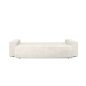 King Home Pillow Kihúzható Kord Kanapé Világos Bézs