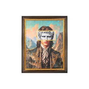 King Home Neon Amadeus LED Világító Művészeti Kép