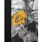 King Home Van Sunflower Művészi Nyomat Fekete Keretben