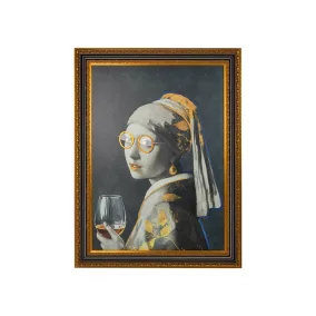 King Home Pearls and Wine Modern Művészeti Nyomat 106x140