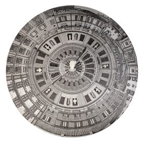   King Home Fish Eye City Interaktív Fali Dekoráció 200x200 cm