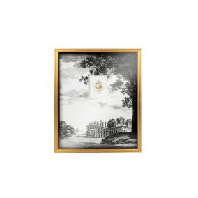   King Home Head of State Arany Keretes Kastély Művészeti Kép