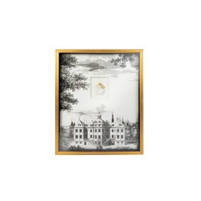   King Home Head of State Palota Aranykeretes Művészeti Nyomat