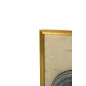   King Home Mystery Clock Antik Óra Művészeti Nyomat Arany Keretben