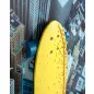   King Home Big City Skater New York Városkép Vászonkép Sárga 130x130