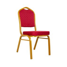 King Home Heros Bankett Szék Piros Arany