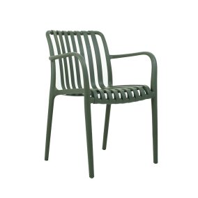 Modesto Design Strips Polipropilén Szék Zöld Csíkos