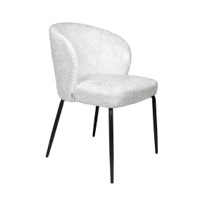 King Home Greta Kényelmes Szék Fehér Szövet