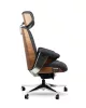 King Home Comandor Prémium Irodai Szék Valódi Bőr Fekete