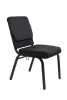 King Home SAMOS Konferencia Szék Fekete Kárpitozott