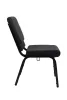 King Home SAMOS Konferencia Szék Fekete Kárpitozott