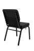 King Home SAMOS Konferencia Szék Fekete Kárpitozott