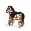 King Home Hobby Horse Pony Gyerekfotel Lovas Mintás