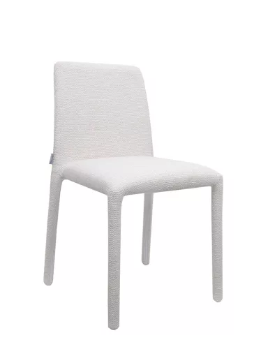 King Home ALYA szék bézs poliészter kárpitozott